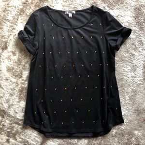 JohnPaulRichard Navy Top Size S